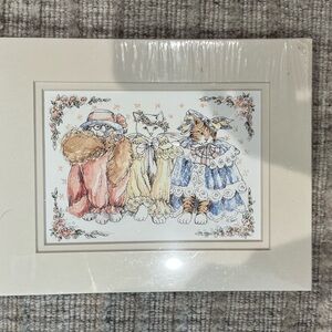 Alice Shaw “Three Cats in Clothes” 1989